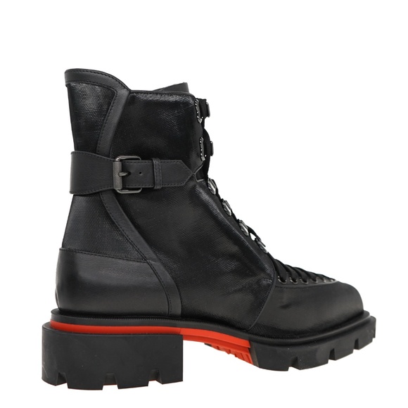 Christian Louboutin Our Macademia Boots Coated Canvas Size 9 US New main image 9
